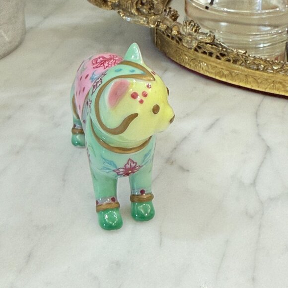 Famille Rose Franklin Mint Cabinet Cat Collection - Picture 7 of 14